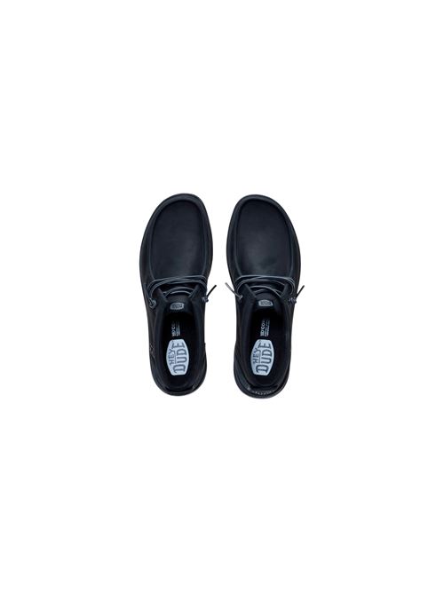 STRINGHE POLACCO WALLY MID BLK HEYDUDE | WALLY MIDNBLK
